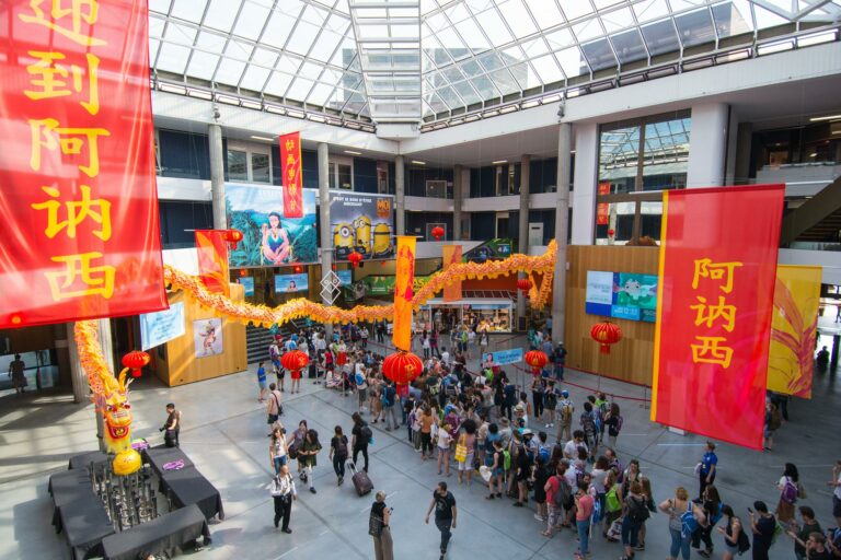 Festival d'animation Annecy 2017 scénographie