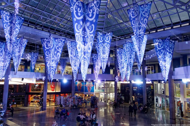 Scénographie Noël des Alpes Annecy 2017