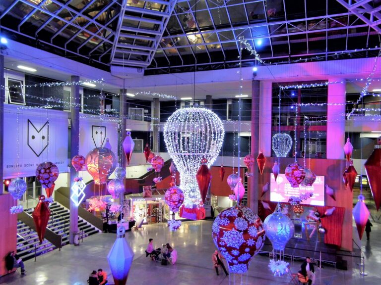 Scénographie Bonlieu Noël des Alpes 2018