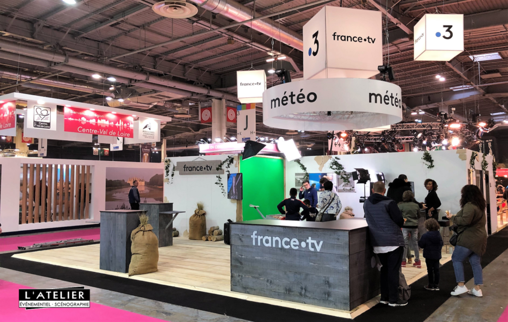 Stand France TV Salon de l'Agriculture 2019