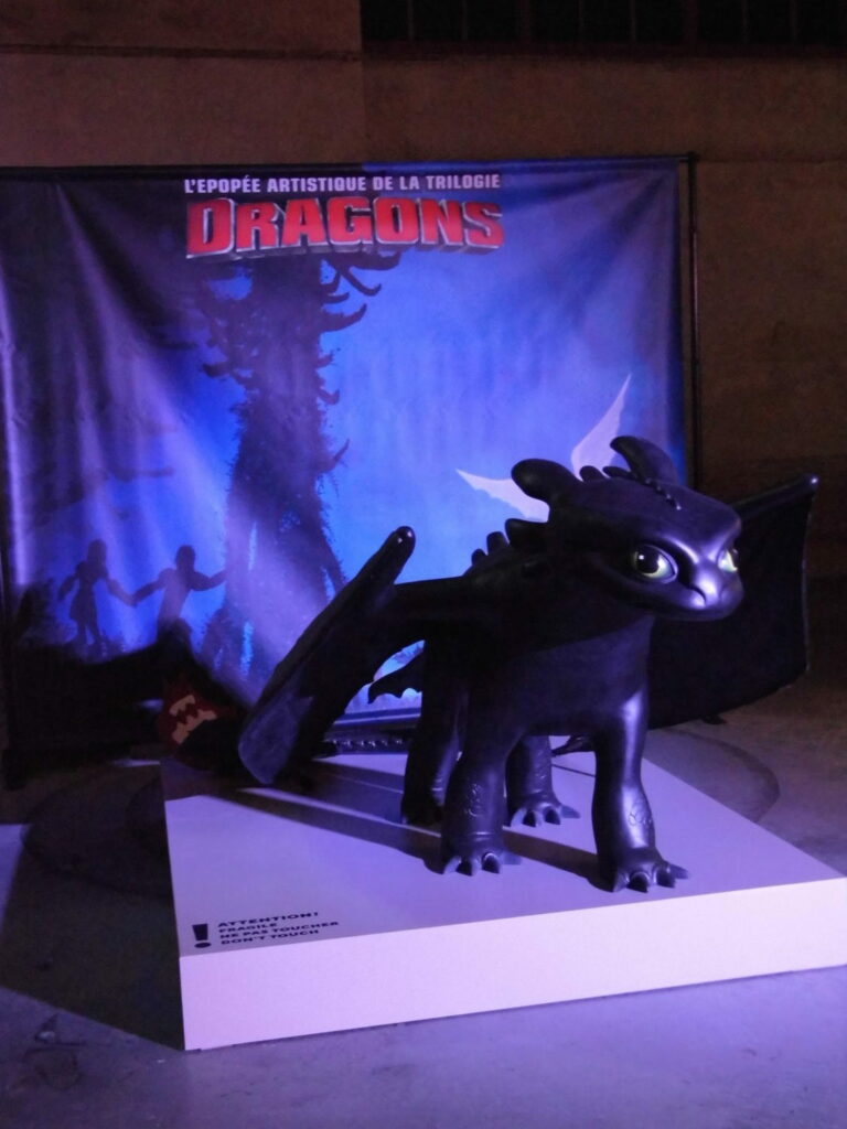 Exposition L'épopée artistique de la trilogie Dragons