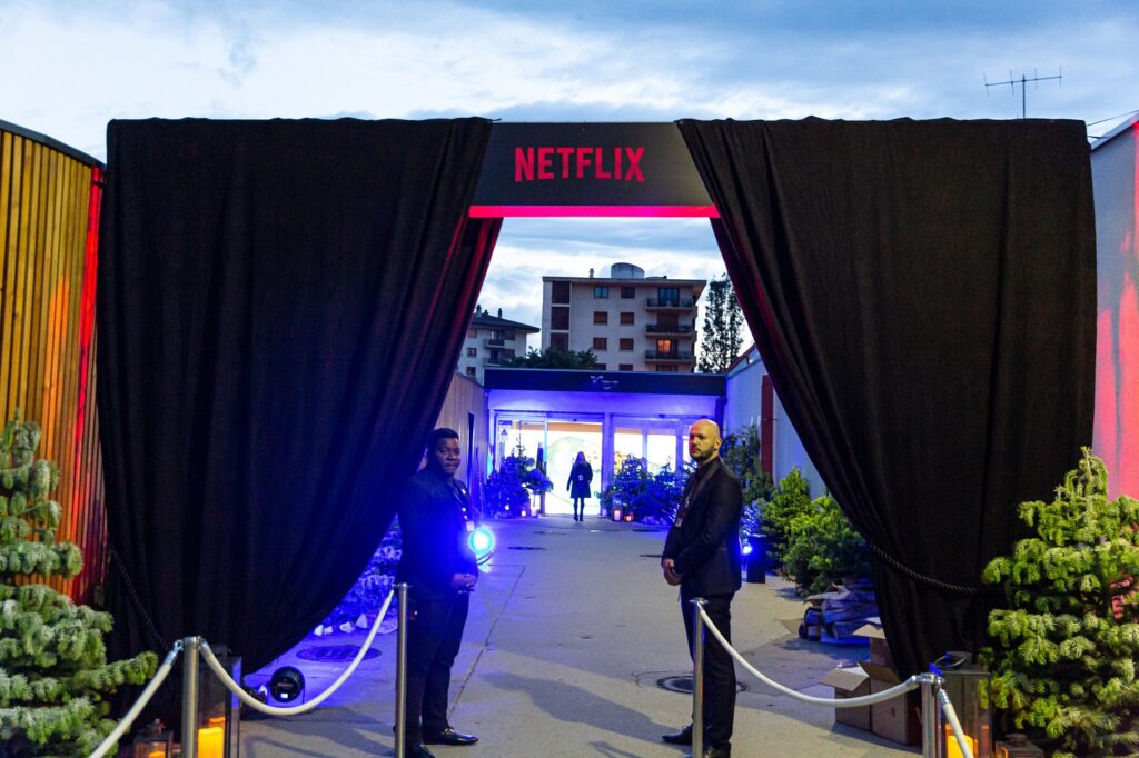 Soirée Netflix Klaus disco party