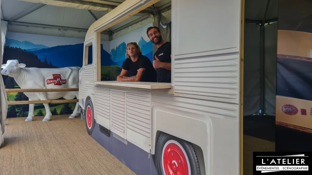 Présentation des produits Entremont au Martin Fourcade festival