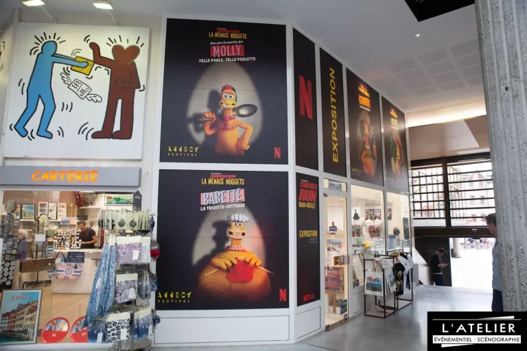 Exposition Netflix Chicken Run