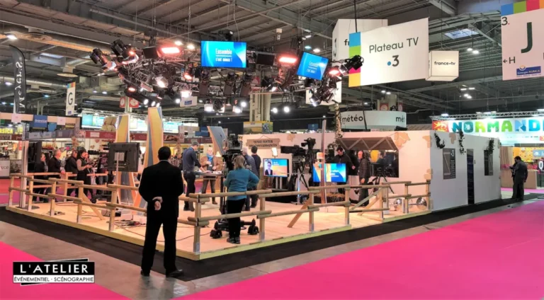 Stand France TV Salon de l'Agriculture 2019